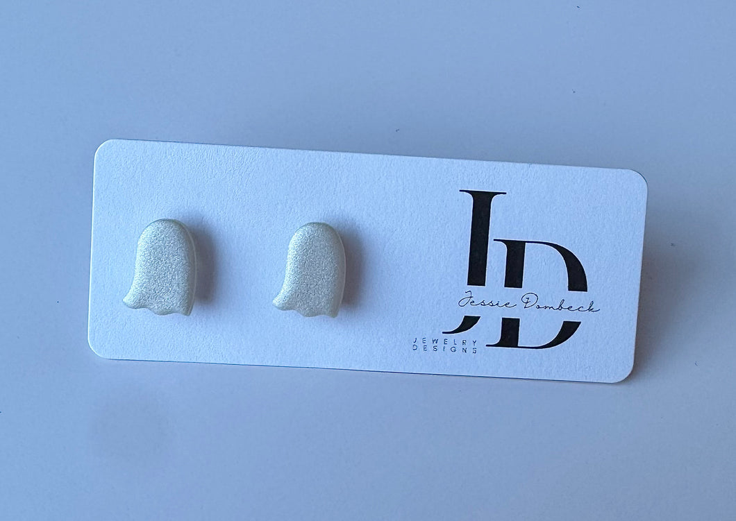 Pearl Ghost Studs - Style 1