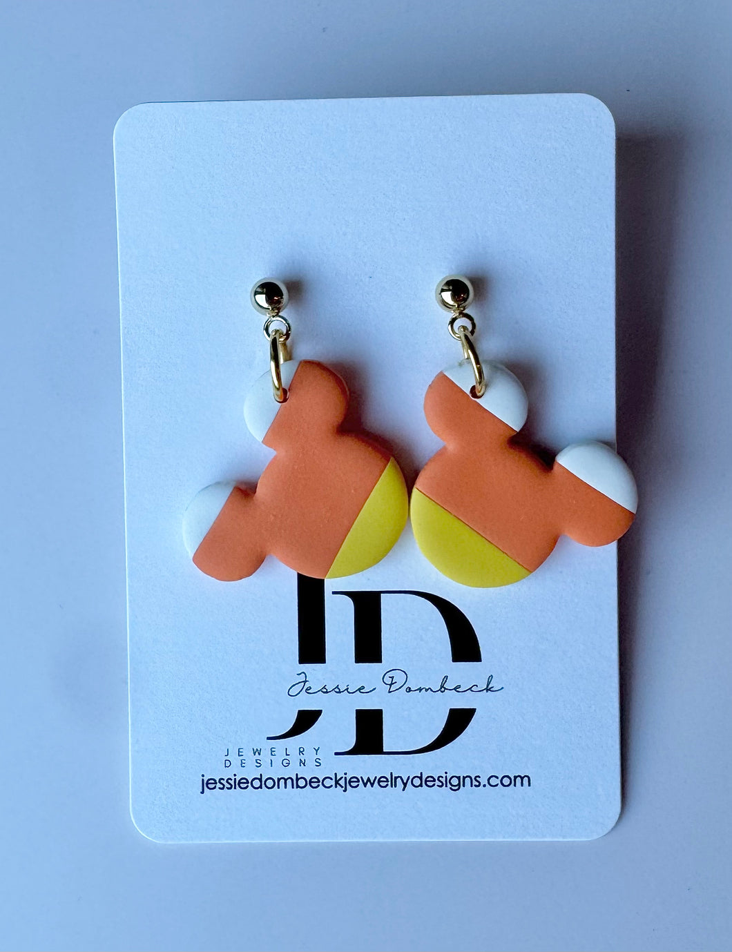 Candy Corn Mouse Dangles