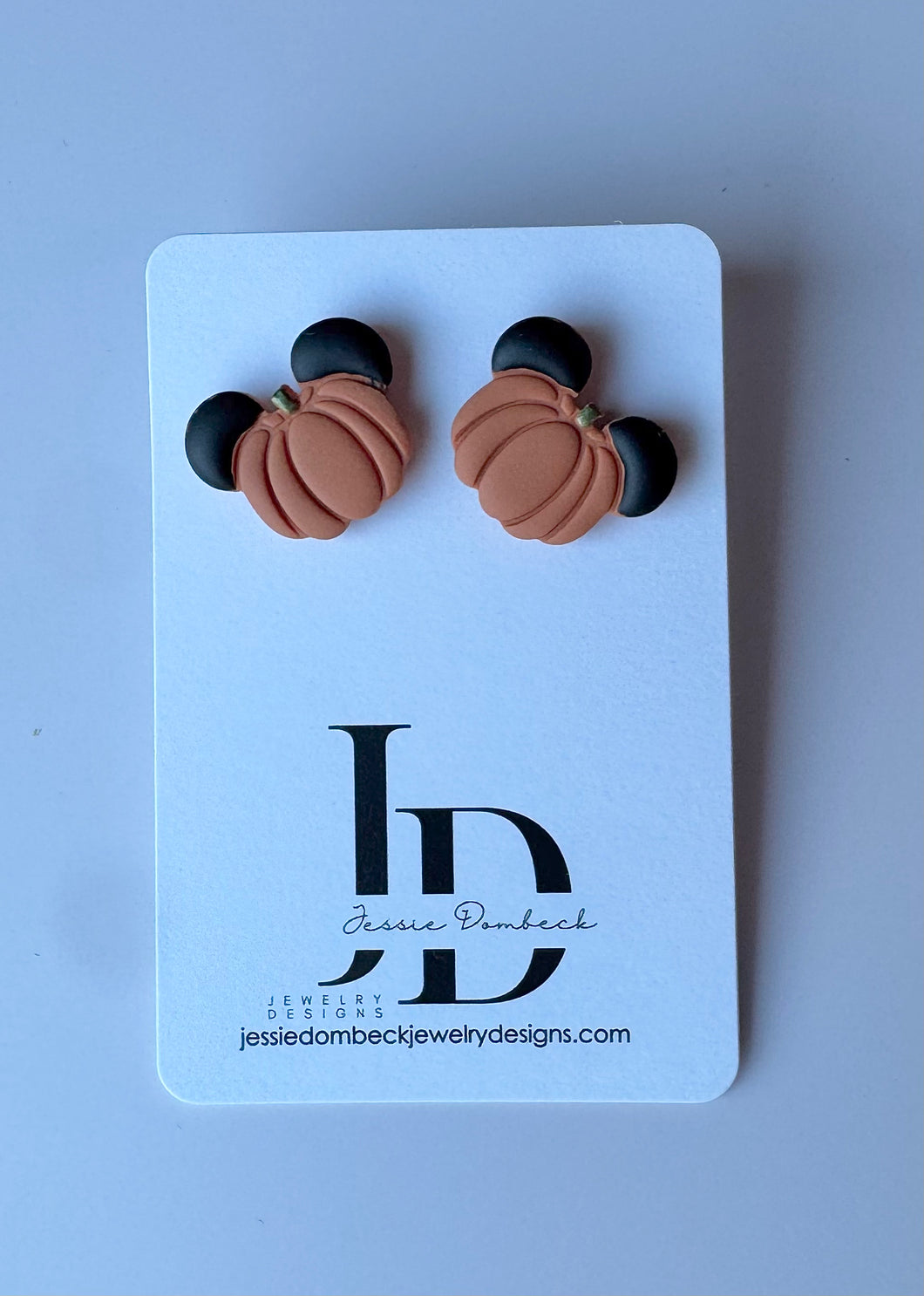 Mouse Pumpkin Studs